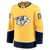 Miehille NHL Nashville Predators Pelipaita Custom Fanatics Premium 2024-25 koti Keltainen